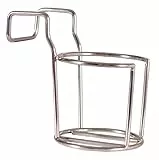 Mr. Deko Getränkehalter für Strandkörbe - Edelstahl Halter für Gläser & Becher - Flaschenhalter für Champagner, Sekt, Wein & Bier - Strandkorb Zubehör - Premium Bierhalter/Weinflaschenhalter