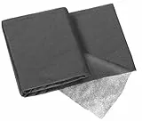 Meister Unkrautvlies 10 x 1,2 m - 50 g/m² - PP - schwarz - Verhindert Unkrautwachstum - Speichert Bodenwärme & Feuchtigkeit - Unterstützt den Reifeprozess / Mulchvlies / Unkrautbekämpfung / FLOR80350