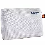 MLILY Kissen Air Memory Nackenkissen Kopfkissen Memory-Schaum Nackenstützkissen, 60×40×12cm Orthopädisches Kissen mit waschbarem Bezug - Zertifiziert mit CertiPUR und Oeko-TEX