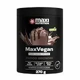MaxiNutrition MaxVegan Protein Pulver, Choco Brownie, 270 g, 23 g Eiweiß