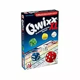 NSV - QWIXX - XL | Würfelspiel | preisgekrönter Klassiker mit extra großen Würfeln und großem Spielblock | 2-5 Spieler | ab 8 Jahren | 15 Minuten Spieldauer