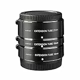 Walimex 20795 Pro Automatik-Zwischenringsatz Makroringe für Micro Four Thirds