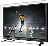 Notvex 55 Zoll Fernseher Schutz/ 100% Displayschutz garantiert/TV Bildschirmschutz/Schutzglas/Keine Kratzer