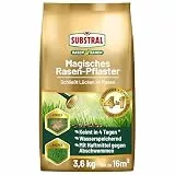 Substral Magisches Rasenpflaster Mischung 3,6kg Nachsaat Rasen
