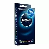 MY.SIZE PRO Elite Kondome, Größe 8, 72 mm, XXL, 10 Stück – Extra reines Vytex-Latex, leicht zu öffnen