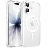CACOE für iPhone 17 Hülle Kameraschutzend, Kompatibel mit MagSafe, Stoßfest Kratzfest Magnetisch Rückseite Handyhülle für iPhone 17 Case Transluzente