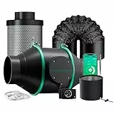 MARS HYDRO 100mm iFresh Komplettset mit Aktivkohlefilter (205 CFM) - Grow-Lüftung in Top Zustand