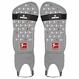 Derbystar Unisex Jugend Bundesliga v22 Schienbeinschützer, Grau Schwarz Rot, M