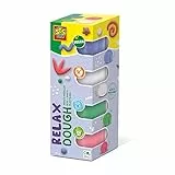 SES Creative 00514 Feel Good Knete-Relax (4x90gr), Mehrfarbig, S