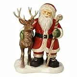 Goebel Figur Santa und der König des Waldes Weihnachten