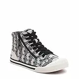 Rocket Dog Damen Jazzin Hi Sneaker, Schwarz Multi, 39 EU