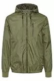 11 Project Carlson Herren Übergangsjacke Herrenjacke Jacke Windbreaker mit Kapuze, Größe:L, Farbe:Loden Green (180422)
