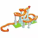 Simba 104114487 - Kugelbahn, 128 Teile, für Kinder ab 4 Jahren, 3 Kugeln, Lauflänge 280 cm