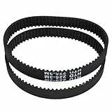 2 Stück Antriebsriemen kompatibel mit Bosch PHO 15-82 PHO 16-82 PHO 20-82 Hobel, Ersatz-Gummiriemen für Elektrohobel-Elektrowerkzeug, Modell 2604736001 für reibungslose Holzbearbeitung