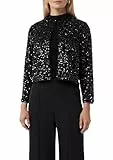 Comma Blusenjacke mit Pailletten