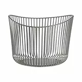 blomus Aufbewahrungskorb -MODO- | Satellite | 32L x 32B x 23H cm | Gitterkorb | Dekokorb aus Edelstahl