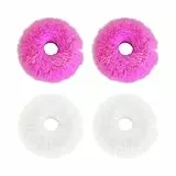 4 Stück Plüschhaarringe, Süße Haarringe, Elastische Haarringe, Kreative Haarringe, Frisurzubehör Und Hair Accessoires Der Mädchen.