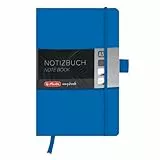 Herlitz 11368990 Notizbuch my.book Classic A5, 96 Blatt, liniert, blau