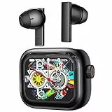 NE40 KI Übersetzer Kopfhörer, 134 Echtzeit Sprachübersetzer Kopfhörer & 9 Modi - Bluetooth 6.0 Übersetzungskopfhörer mit Drehknopf, 48H Laufzeit, IPX5 Wasserdicht Ohrhörer für Lernen, Reisen, Geschäft