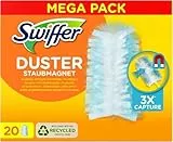 Swiffer Staubmagnet Trap & Lock Nachfüllpackung x20, Nehmen 3x Mehr Staub Und Haare Auf Als Ein Herkömmlicher Staubmagnet Und Schließen Ihn Ein