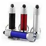 HEMOTON Mini-Taschenlampe schlüsselanhänger LED-Taschenlampe Blendung kleine Taschenlampe