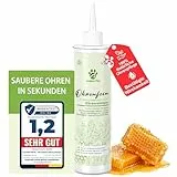 Golden Pets TESTURTEIL SEHR GUT - Ohrenreiniger Hund & Katze, 100% natürlich gegen Entzündung, Juckreiz, Ohrenspülung, Ohrenschmalz Entferner, Ohrenreiniger für Hunde & Katzen, 250ml + neues E-Book