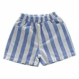 Sportshorts Kinder Jungen 164 176 158 134 Striped Kurz Hose Rot Baby Junge Mädchen Sommershorts mit Kordelzug Khaki Baggy Atmungsaktiv Kurze Hosen Lässige Sport Shorts Elastischer Bund Freizeitshorts
