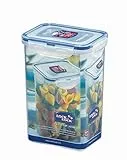 Lock & Lock Frischhaltedose, Vorratsdose, transparent, 1,3 l, rechteckig hoch, 6 Stück, 135 x 102 x 185 mm
