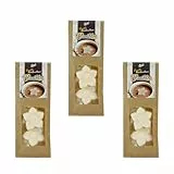 Vaniblos Vanille Marshmallow Blüte | 30 Stück (3x10) | Feine Süßigkeit zum Kaffee, Tee & Kakao | Made in Germany