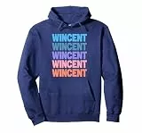 Wincent Pullover Hoodie, Unisex für Erwachsene, Marineblau, S
