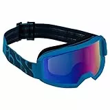 IXS Goggle Hack Racing Blue/Mirror Cobalt Sonnenbrille, blau, Einheitsgröße