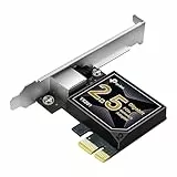 TP-Link TX201 2.5G PCIe Netzwerkkarte, kein WLAN, kompatibel mit Win11/10/8.1/8/7, Win Server 2022/2019/2016/2012R2/2012/2008 R2, Linux