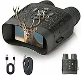 4K 48MP Nachtsichtgerät mit 10-Fach Zoom und 5000mAh Akku für Beobachtungen bis 400m – Ideal für Jagd, Outdoor-Aktivitäten, Camping und Sicherheitszwecke