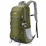 HOMIEE Wanderrucksack Herren Damen 45L Wasserdichter Rucksack Leichter Trekkingrucksack Groß Reiserucksack Sportrucksack mit Reflexstreifen für Campingplätze Radfahren Bergsteigen Reisen