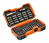 Bahco Schlitz Bit-Set, Legierungsstahl 50 x 110 x 184 mm, 100-teilig