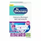 Dr. Beckmann Intensiv - Reiniger Wc-Schaum | Selbstaktivierender Schaum 3x 100 g | Floral Fresh