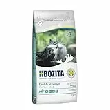 Bozita Diet & Stomach Katzentrockenfutter mit Elch – 2 kg – getreidefreies Trockenfutter für sensible erwachsene Katzen – 34 % Protein, 10 % Fett – ohne Zucker & Gentechnik – leicht verdaulich