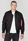 Alpha Industries Herren Jacke Ma-1 TT, Schwarz (Black 03), X-Large