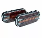 Fristom FT-230 LED-Rückleuchte Links & rechts 12V/24V 5-pol. Bajonett, KZL RFS NSL PKW-Anhänger LKW Rücklicht
