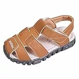 Vorgelen Sandalen mit geschlossener Spitze für Kinder, Gelb X, 22 EU