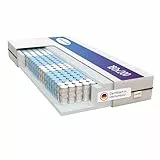 M line | Wave Smart Matratze H4 | 7 Zonen Orthopädische Kaltschaummatratze 180x200 - Schaumstoffmatratze und Taschenfedern - 10 Jahre Garantie