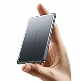MOVE SPEED 0,3 Zoll Ultra Slim MagSafe Tragbares Ladegerät, 5.000 mAh Magsafe Akkupack, magnetische Powerbank für doppelte Nutzung mit einem USB-C-Kabel/Anschluss für iPhone 16/15/14/13/12