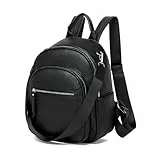 Miss Lulu Kleiner Rucksack Damen, Elegant Cityrucksack Kleiner Tagesrucksack Damenrucksack Wasserdicht, Mini Casual Daypack Backpack Women Modern für Freizeit Reisen Schule Arbeit