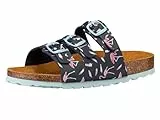 Lico Mädchen Bioline Flaminco Pantoletten, Marine Pink, 34 EU