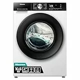 Hisense WF3S1043BW3 Waschmaschine mit Dampffunkunktion, 10.5 kg, 1400 U,min, 19 Programme, WIFI, ConnectLife, Power JetWash, Aqua Stop, Auto Wash, Quick Wash, Steam Refresh, EEK A-20 Prozent