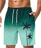 Danfiki Badehose Herren Lang Badeshorts Männer Innenhose Schwimmhosen Knielang Atmungsaktiv Schnelltrocknend Wasserabweisend Mit Tunnelzug Meshfutter