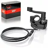 1PZ D1E-VNE Motorrad Daumengas 22 mm Daumen Gaspedal Controller mit Gaskabel Ersatz für 50cc 70cc 90cc 110cc 125cc Pocket Bike Motorrad ATV Dirt Bike