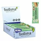 foodloose Bio-Nussriegel Coco Caramella | Vegane, laktose- und glutenfreie Bio-Riegel ohne raffinierten Zucker | Cashews, Kokos, Meersalz & Vanille | Vorteilspack (24 Riegel x 35g)
