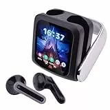 Wireless Earbuds Headphones mit Touchscreen In Ear Kopfhörer Bluetooth kabellos mit Bildschirm schnurlose drahtlose Ohrhörer Bluetooth für iPhone Android im Ohr Earphones Kopfhoerer für Arbeiten Sport