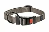 Karlie Art Sportiv Plus Halsband verstellbar neue universal Farben Mix and Match L: 30 - 45 cm B: 15 mm S grau